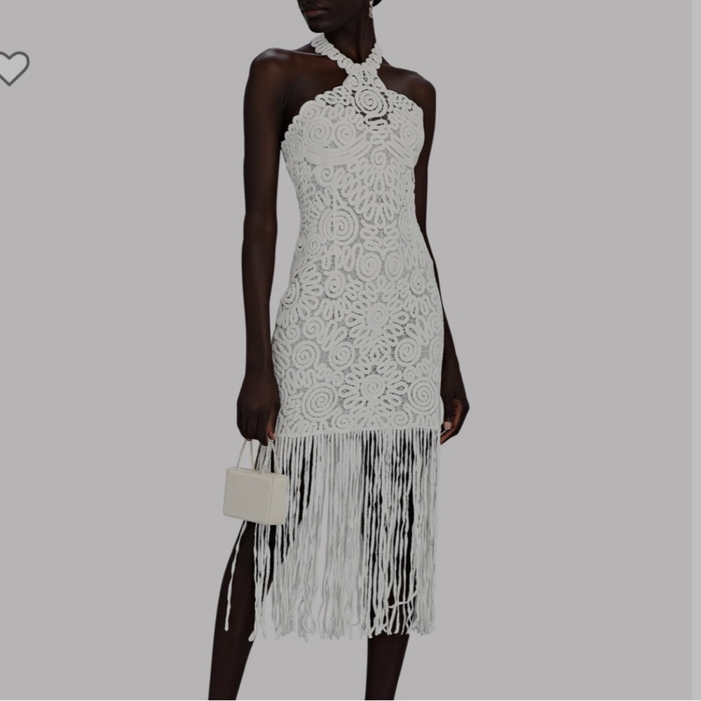 Jonathan Simkhai White Lqce Dress